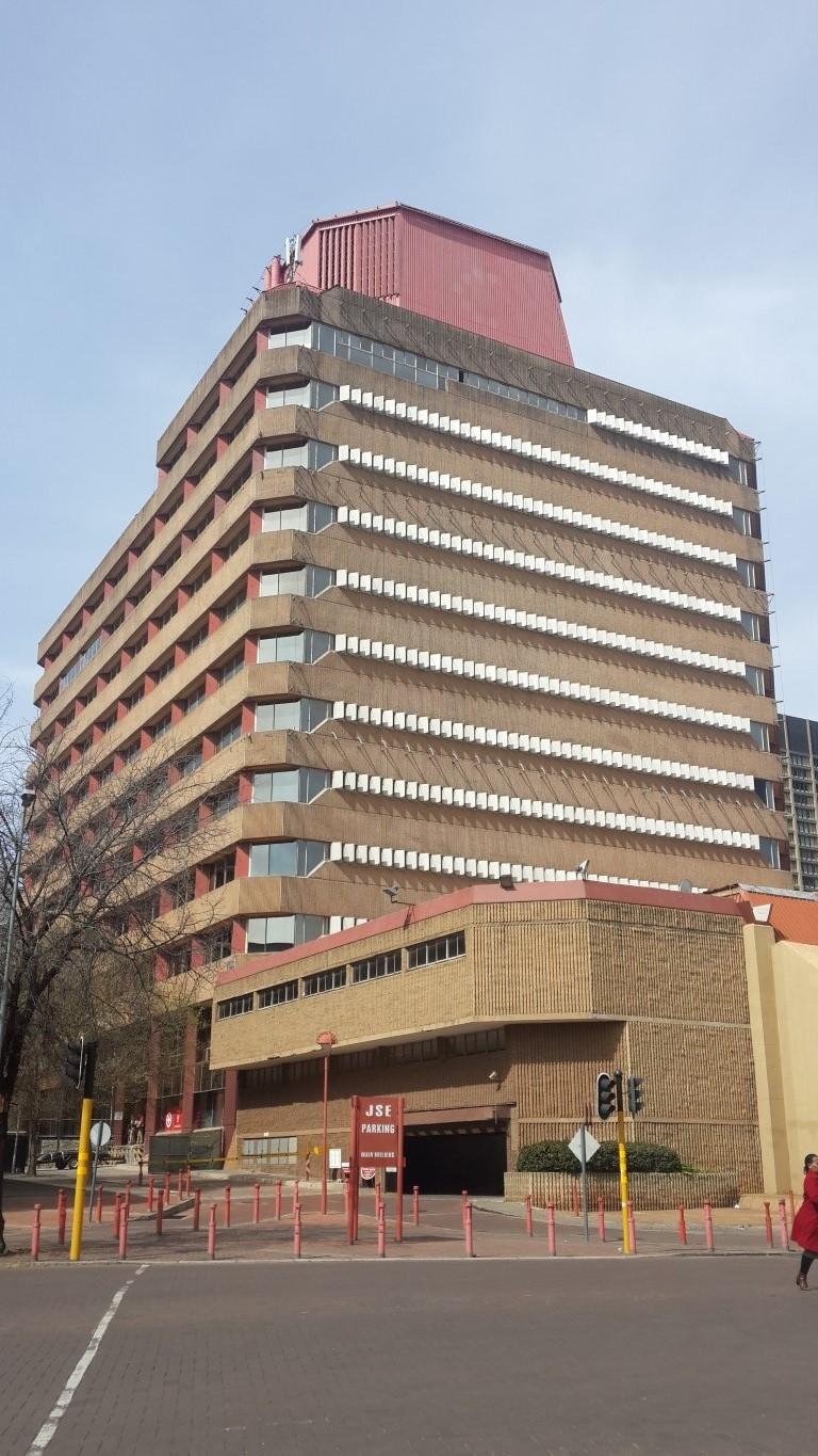 Old Johannesburg Stock Exchange Newtown The Heritage Register