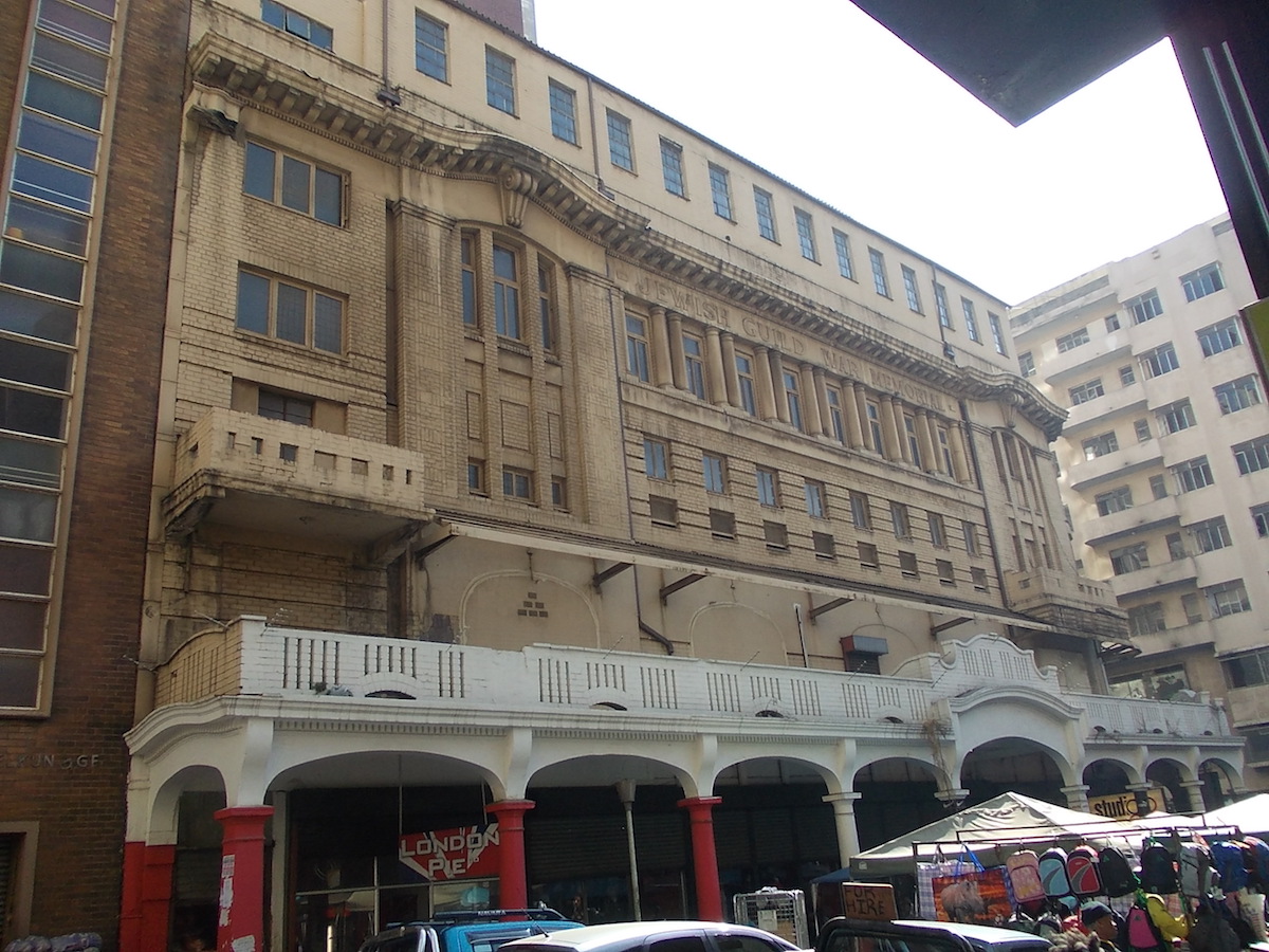 Jewish Guild War Memorial Johannesburg The Heritage Register